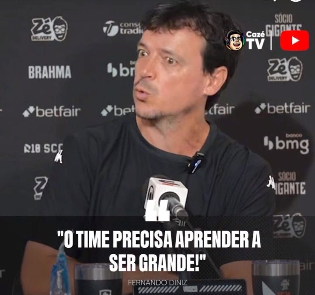 O Diniz no time dele.