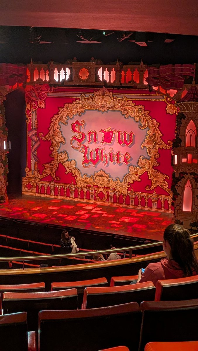 In my seat ready to see <a href="/MarcPickering/">Marc Pickering</a> <a href="/ben_roddy/">Ben Roddy</a> in Snow White <a href="/marlowetheatre/">The Marlowe Theatre</a> can't wait to see the show again 😊❤️