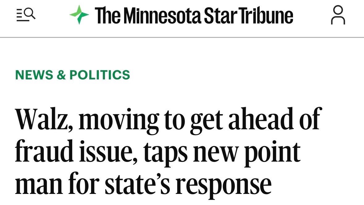 Are you kidding me? Walz has had 7 years to “get ahead of fraud issue” but he’s decided to do nothing. Just another pathetic example of the Star Tribune protecting the dishonest and failed governor instead of holding him accountable for his lies. Makes me sick.