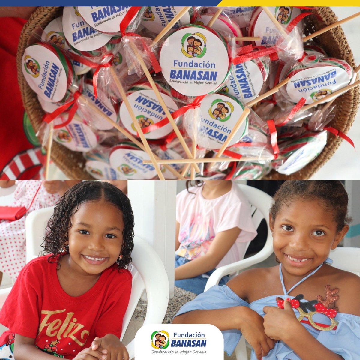 ✨ Celebramos el cierre de actividades y la llegada de la Navidad en nuestro Centro Integral Comunitario, junto a los niños de la Escuela de Música y Pintura de la Fundación Banasan, en un ambiente lleno de alegría y talento. 🎶🎨✨