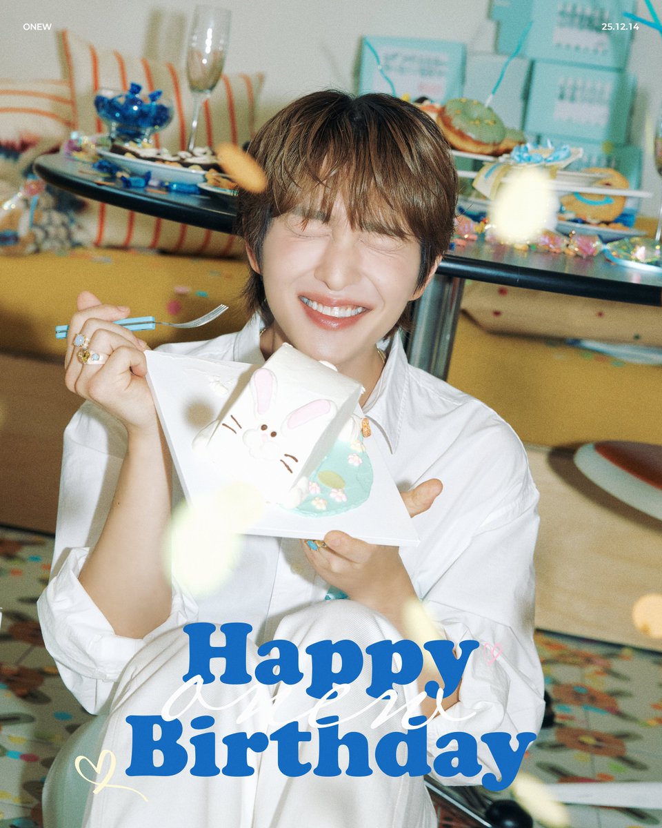 ONEW_GRIFFIN's tweet image. 251214 HAPPY ONEW DAY🩵

#온유 #ONEW
#HAPPY_ONEW_DAY
