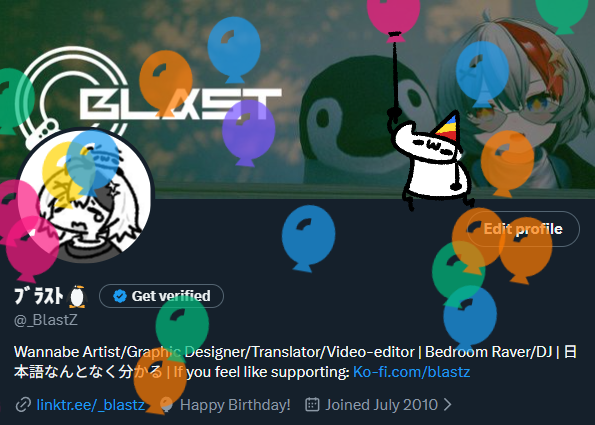 ﾌﾞﾗｽﾄ🐧 tweet media