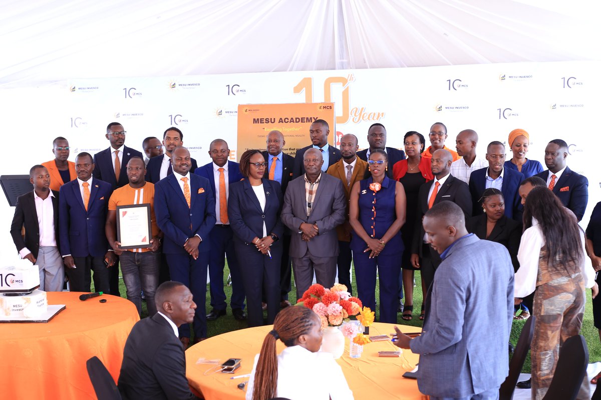mtic_uganda's tweet image. Happening now: Celebrating 10 years of Mushana Multipurpose Cooperative Society (MCS) at Ddungu Resort, Munyonyo. Minister of State for Cooperatives @FGumeNgobi is the chief guest as MCS members celebrate a decade of shared vision, discipline &amp;amp; economic empowerment. /1

#MCS@10