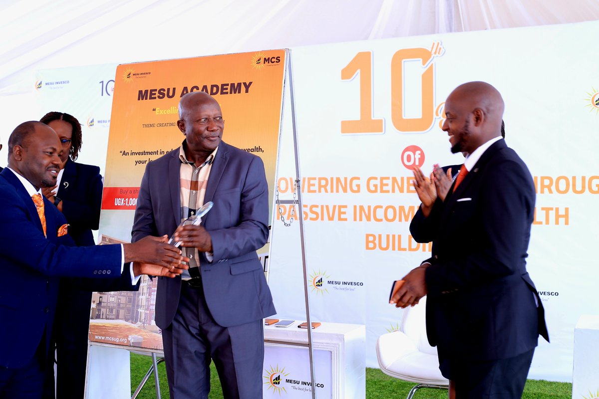 mtic_uganda's tweet image. Happening now: Celebrating 10 years of Mushana Multipurpose Cooperative Society (MCS) at Ddungu Resort, Munyonyo. Minister of State for Cooperatives @FGumeNgobi is the chief guest as MCS members celebrate a decade of shared vision, discipline &amp;amp; economic empowerment. /1

#MCS@10