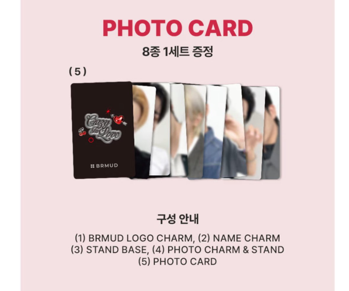 ATEEZ 共同購入 BRMUD 譲：🐿🐶👑🏔️🐥🦊 (アクリルキーホルダーと