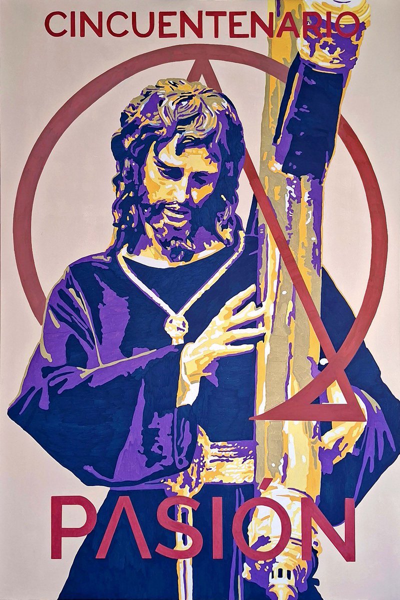 🖼️ Presentado el cartel del cincuentenario de Jesús de la Pasión

✍️ Obra de José Carlos Torres
#cofradíasmlg