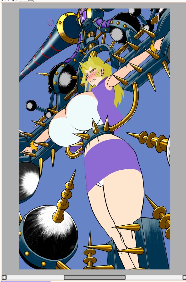 wip
skebご依頼の
バイサー・デス、バイサー・ショック☆

ようやく
バイサー・デス、バイサーショック
の基礎色塗りが完成致しました(ドン☆)

これで…これでようやく舞に
作業が取り掛かれます;; 