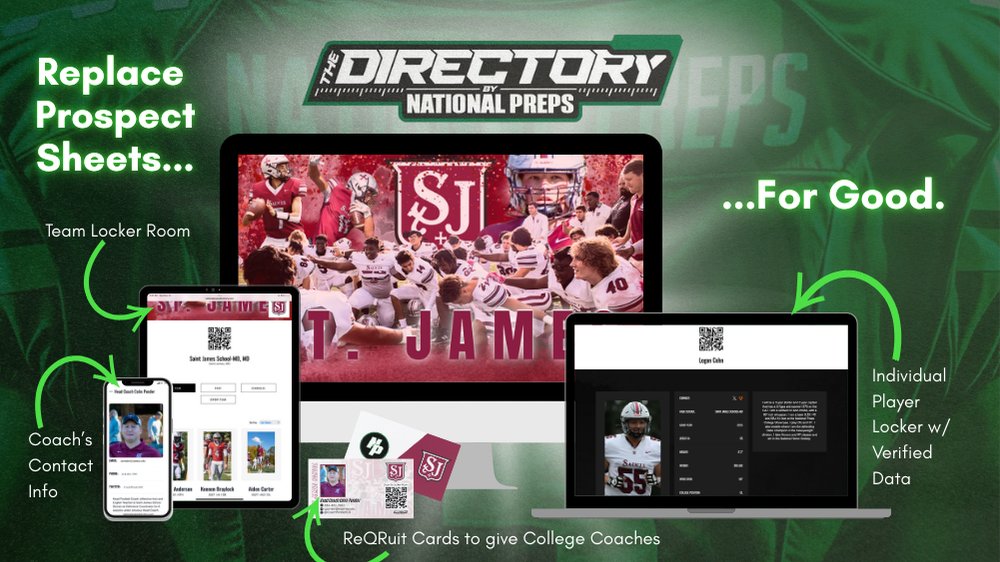 NationalPrepsFB's tweet photo. 🗣️HIGH SCHOOL COACHES
➡️ Publish your Team on The Directory Here 👇🏼
https://t.co/0zdvLSYyAW
🗣️COLLEGE COACHES
➡️ Export Verified Info into ARMS Software Here 👇🏼
https://t.co/ReU7by033l
PROBLEM SOLVED‼️
@NationalPrepsFB
#WhyNP #NoMoreProspectSheets https://t.co/p5y0uAiZdj https://t.co/ApyD9ZzZd3