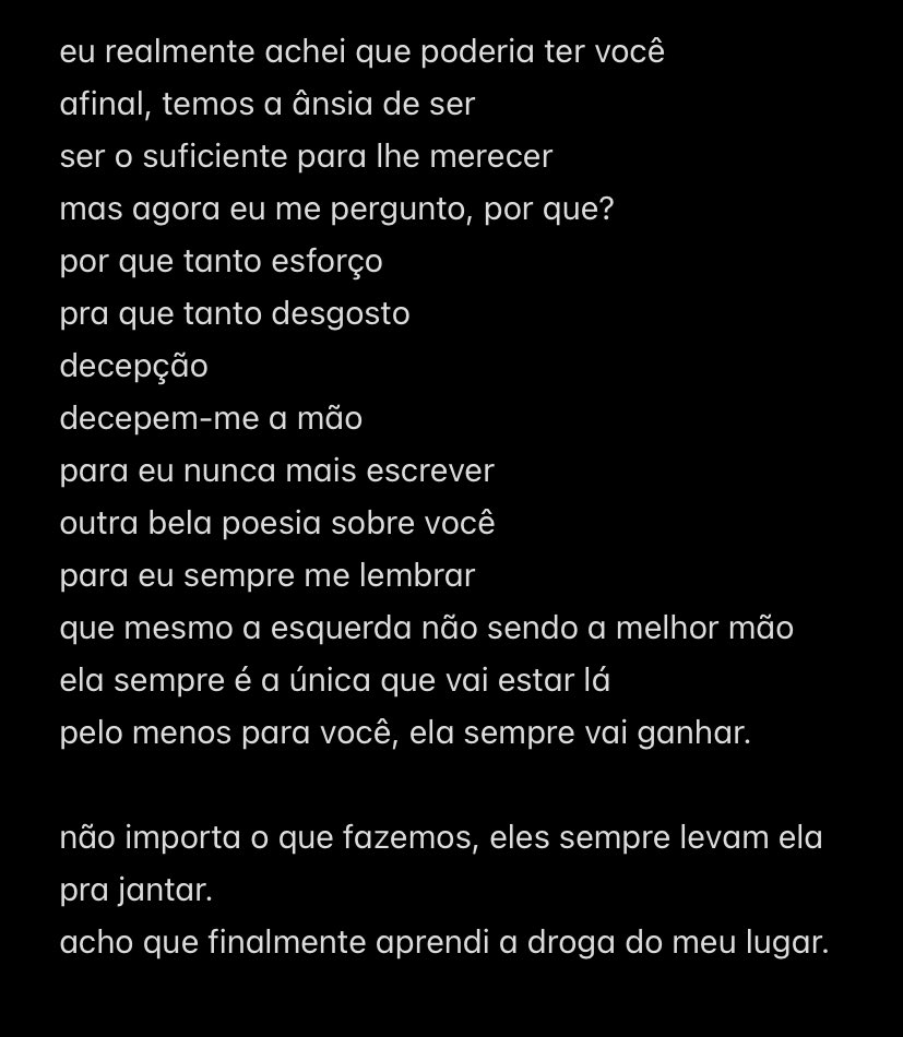 adivinhem quem voltou a escrever 😝😝