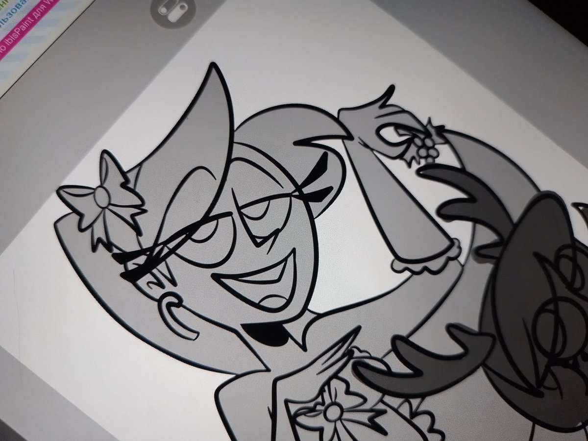 Yeah, I'm doing christmas art!
Today I feel a little motivated to draw