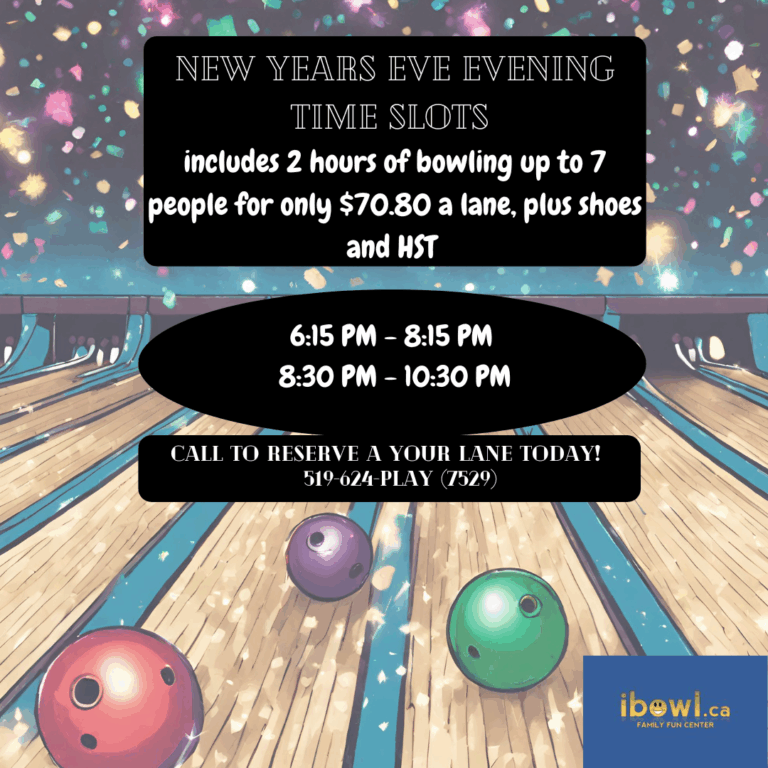 ibowlca's tweet photo. 🎆 Countdown to 2026 at the lanes! Whether you want early fun or late-night excitement, we’ve got the perfect NYE package. Book your fun today at https://t.co/HTN7n0JP7J or give us a call at 519-624-7529  #Brantfordon #kwawesome https://t.co/YN7bpFz0lo
