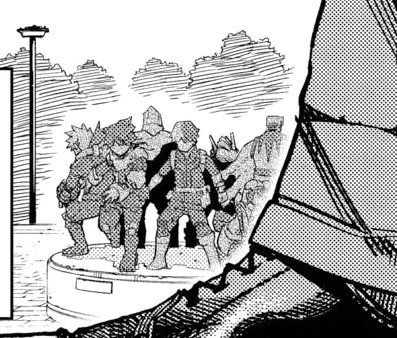 Very specific but it's really funny to me how reminiscent the statue looks like the trainers in pokemon adventures turning into stone 