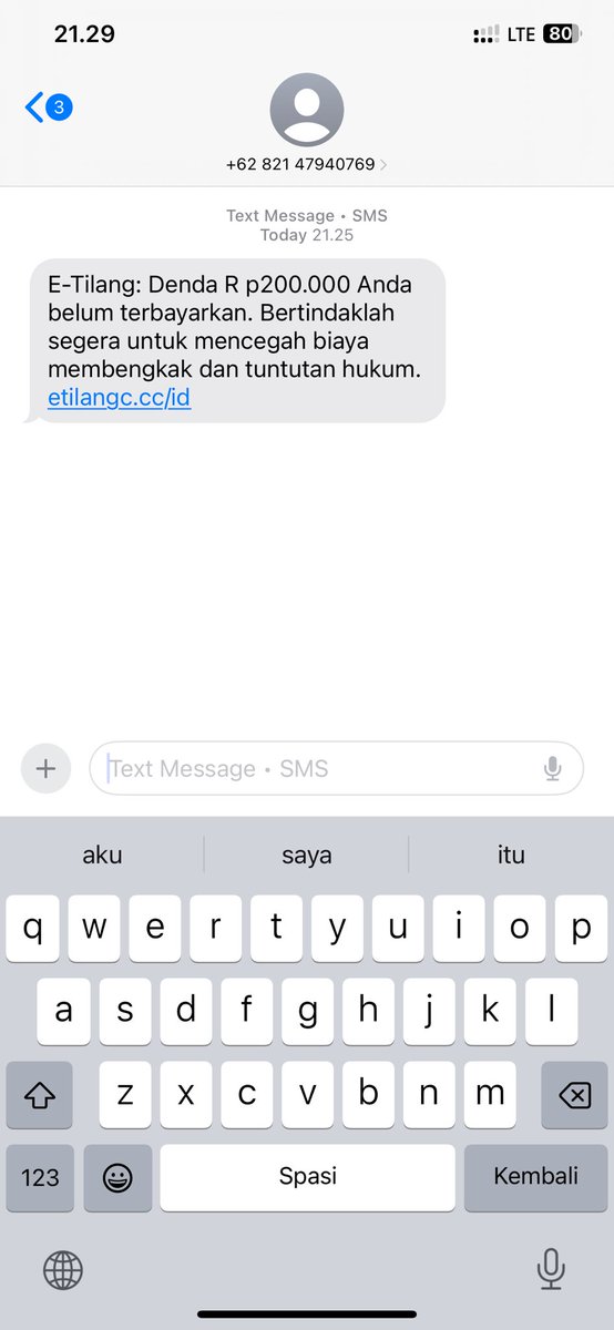 guys, aku dapet sms ini, tapi aku ga punya mobil kenapa ya gais?😭