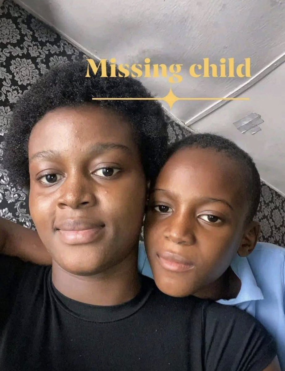 olaniyi79's tweet photo. Missing Child Alert‼️‼️

This boy has allegedly been missing for two days now. He is Chidinma Chukwu’s son (the lady in the picture). If you're within Ojo, Lagos and you see him around there, please call 08104893369.

Kindly repost. It only takes a second.

Posted as copied. 🙏 https://t.co/L7g953JK0e
