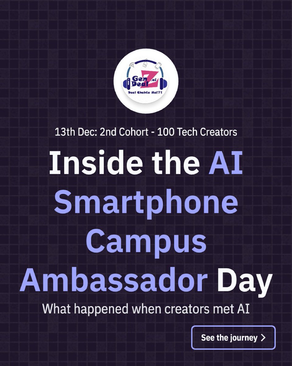 AkshayiWeb's tweet image. #AISmartphone #TechCreators