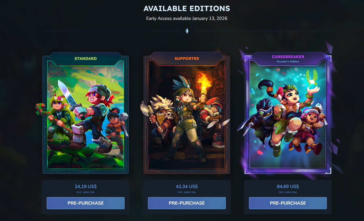 HytaleFR_'s tweet photo. Les précommandes pour @Hytale sont ouverte !!!!

https://t.co/rYuVK4F22l https://t.co/PiGcXh8wzE