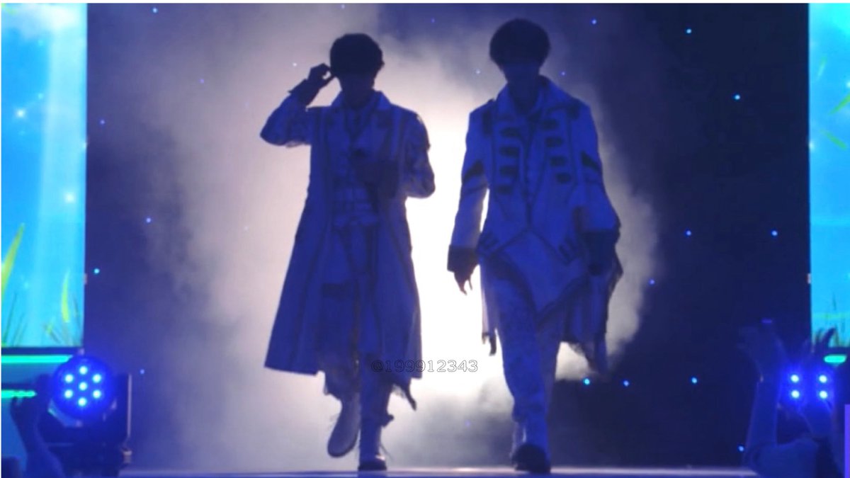 King & Princeのシルエット、作画が二次元すぎる