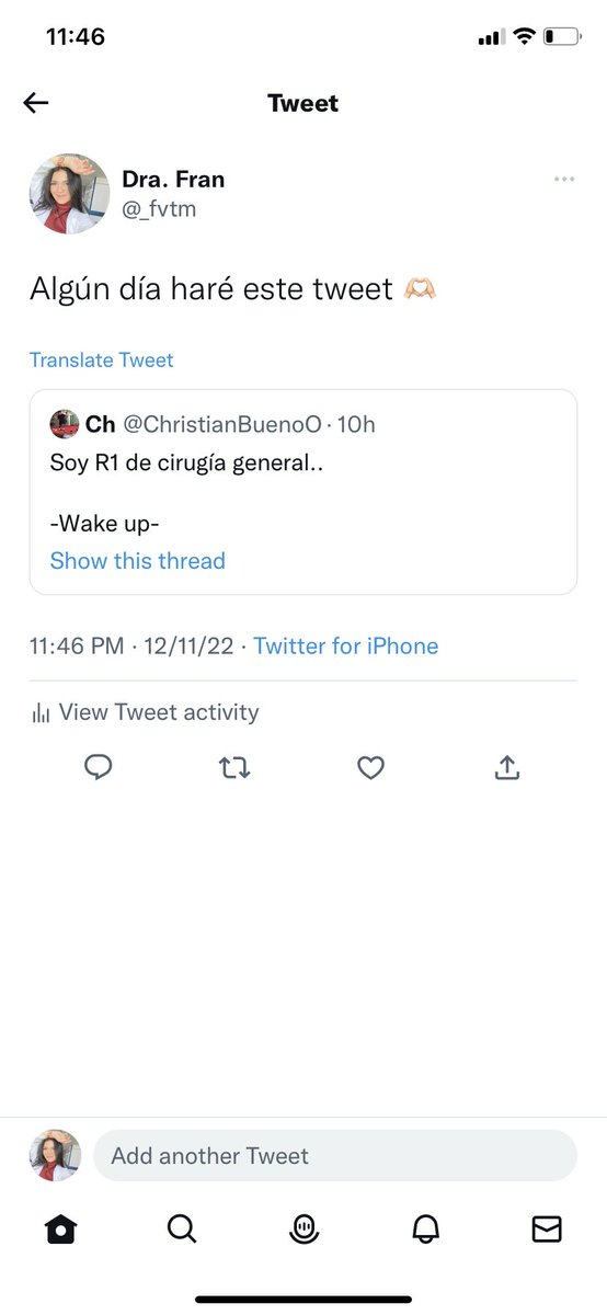 _fvtm's tweet image. En 2022 hice este tweet.. 
Break News 

Ya soy R3…