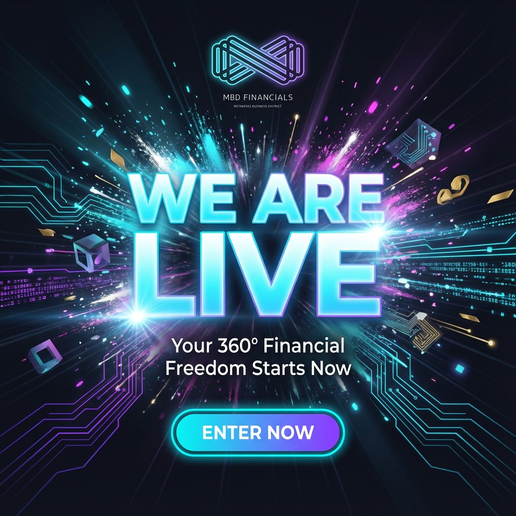 BETA ACCESS NOW OPEN!

Experience the world's first 360° decentralized financial ecosystem:

✦ 360° DeFi Platform – Master cross-chain financial operations with complete control

✦ Amazon of WEB3 RWA AI Marketplace – Intelligent real-world asset trading powered by AI

✦