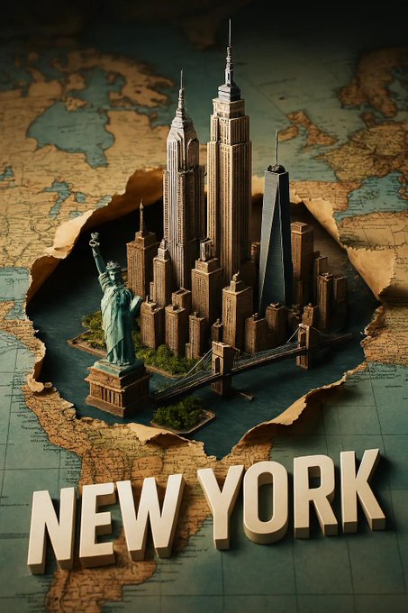 Create 3D model of your favorite city showcasing the iconic landmark's using Gemini Nano Banana Pro 