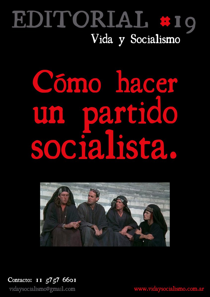 No te comas el clickbait. Si te interesa el problema, leé el texto completo.

vidaysocialismo.com.ar/editorial-19-c…