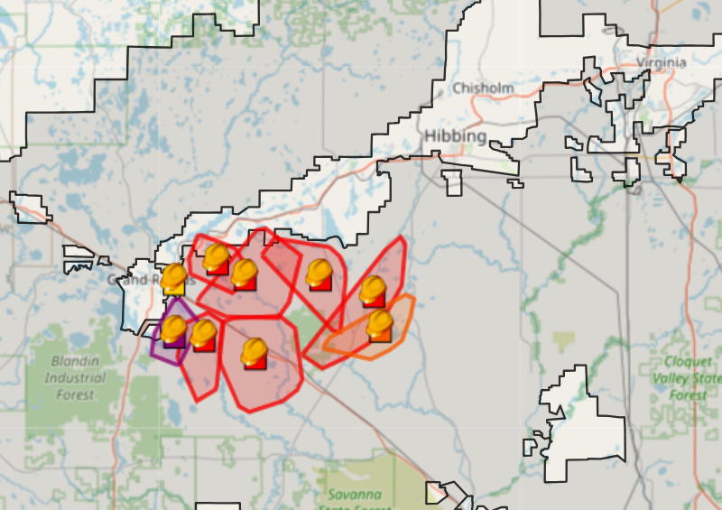 LCPCoop's tweet photo. More than 3,200 members east of Grand Rapids are experiencing a service disruption this morning due to a broken transmission pole. Of the three substations affected, crews are working to back feed service to members while the pole is being replaced. https://t.co/ZzZnpkZYZw