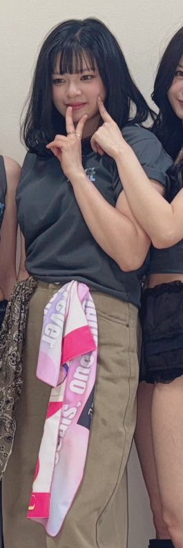 jeongyeon brought the najeong banner with her 😭