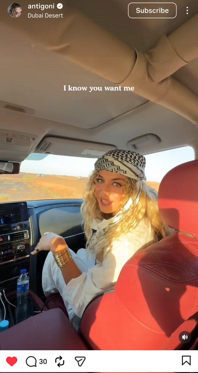 baswalat2's tweet image. 🚨 BREAKING NEWS 🚨
🇨🇾 The Cyprus representative for Eurovision 2026, Antigoni, openly supports Palestine 🇵🇸 she follows Elyanna and her brother on Instagram and also follows Bella Hadid and Ibrahim Abu Ali, the famous Palestinian DJ.
#Eurovision2026 #Ebu #Eurovision #Cypress