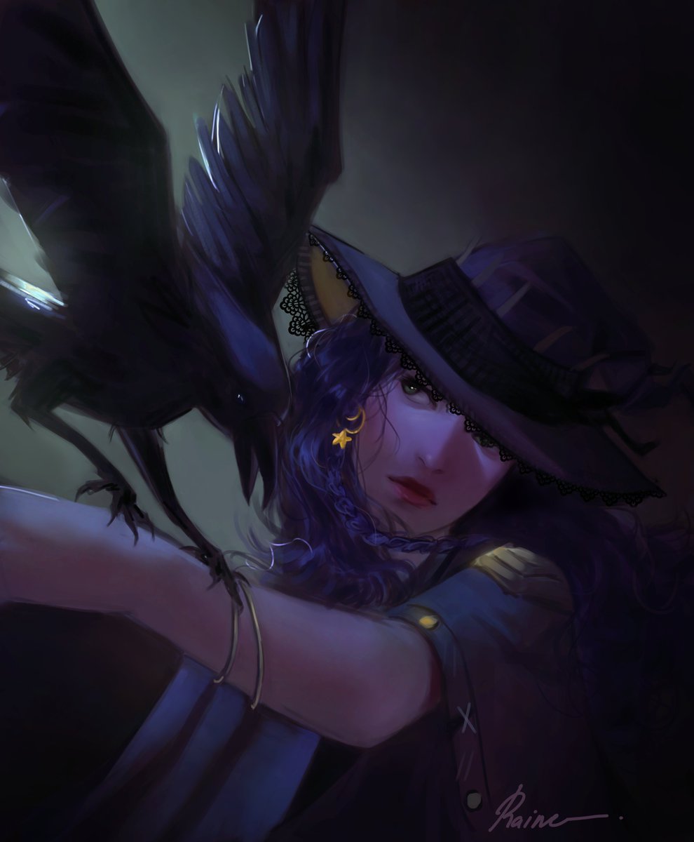 #ADOMAspoilers  
Quiero agradecer a <a href="/Christerva/">Cristina Peña 🎙️ | Christerva 🌙🎃🎲</a>  y a <a href="/Reah_Ofi/">Reah🐥 #AmorDeOtroMundo❤️🐙</a>  por haber traido a Lluvia a #ADOMA, desde que se la creo en irl para #MADLE me gusto muchisimo y empatice un monton con ella haciendose mi npc fav.

Esta comision se la pedi a <a href="/Artofraine0/">Raine 🪷🍃 | COMMS OPEN |</a>  por lo inlove que estoy .