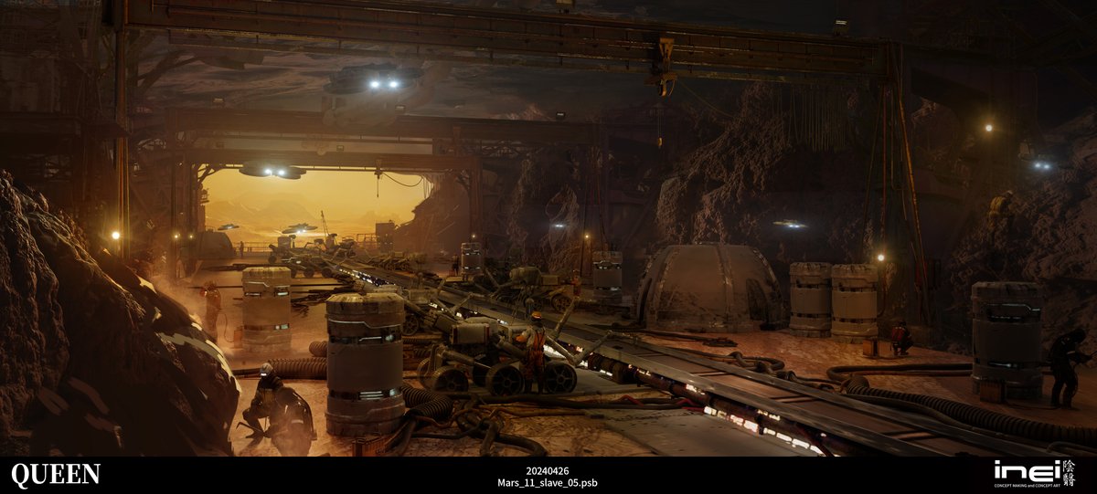 NHKドラマ『火星の女王』第一回いかがでしたか？

INEIで制作したコンセプトアートをnoteで裏話も交えて公開してます

note.com/inei/n/n506256…

#火星の女王 #コンセプトアート