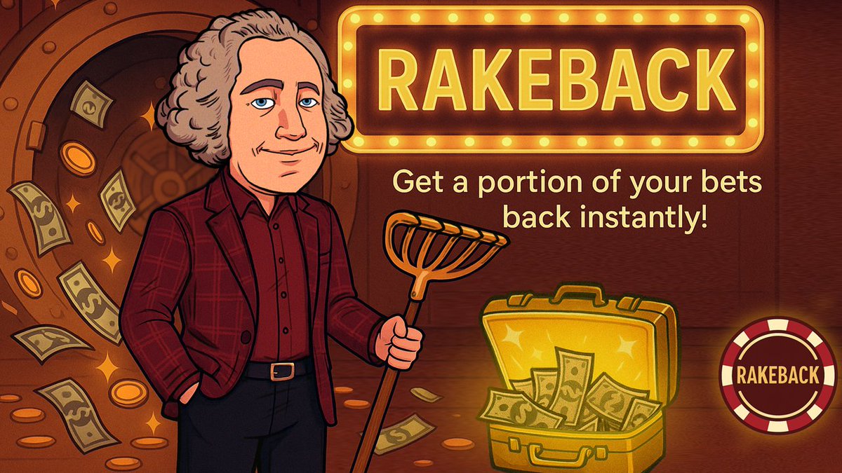 No one leaves empty-handed 😉
Rakeback is a strong point at DEDPRZ. 

What was your biggest rake? 
#Win #cryptocasino