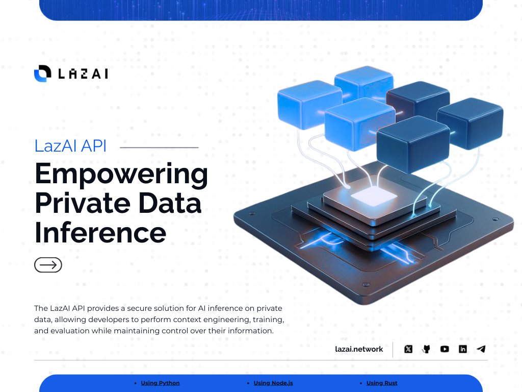 Tomheroy_io's tweet photo. AI shouldn’t force you to choose between intelligence and privacy. Yet most AI services still ask you to upload sensitive data to centralized servers and “trust the process.”

We’ve normalized something that should feel insane: To gather intelligence, you must relinquish control. This isn’t an algorithm problem. It’s an infrastructure problem. #LazAI #Blockchain
🧵