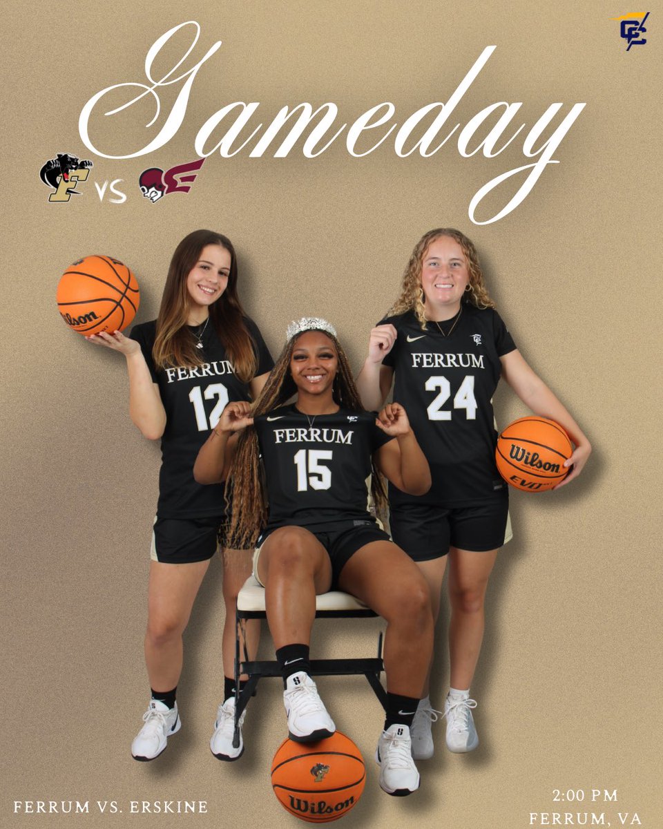 Conference match up! 

🏀 vs Erskine
⏰2:00 PM
📍Ferrum, Va