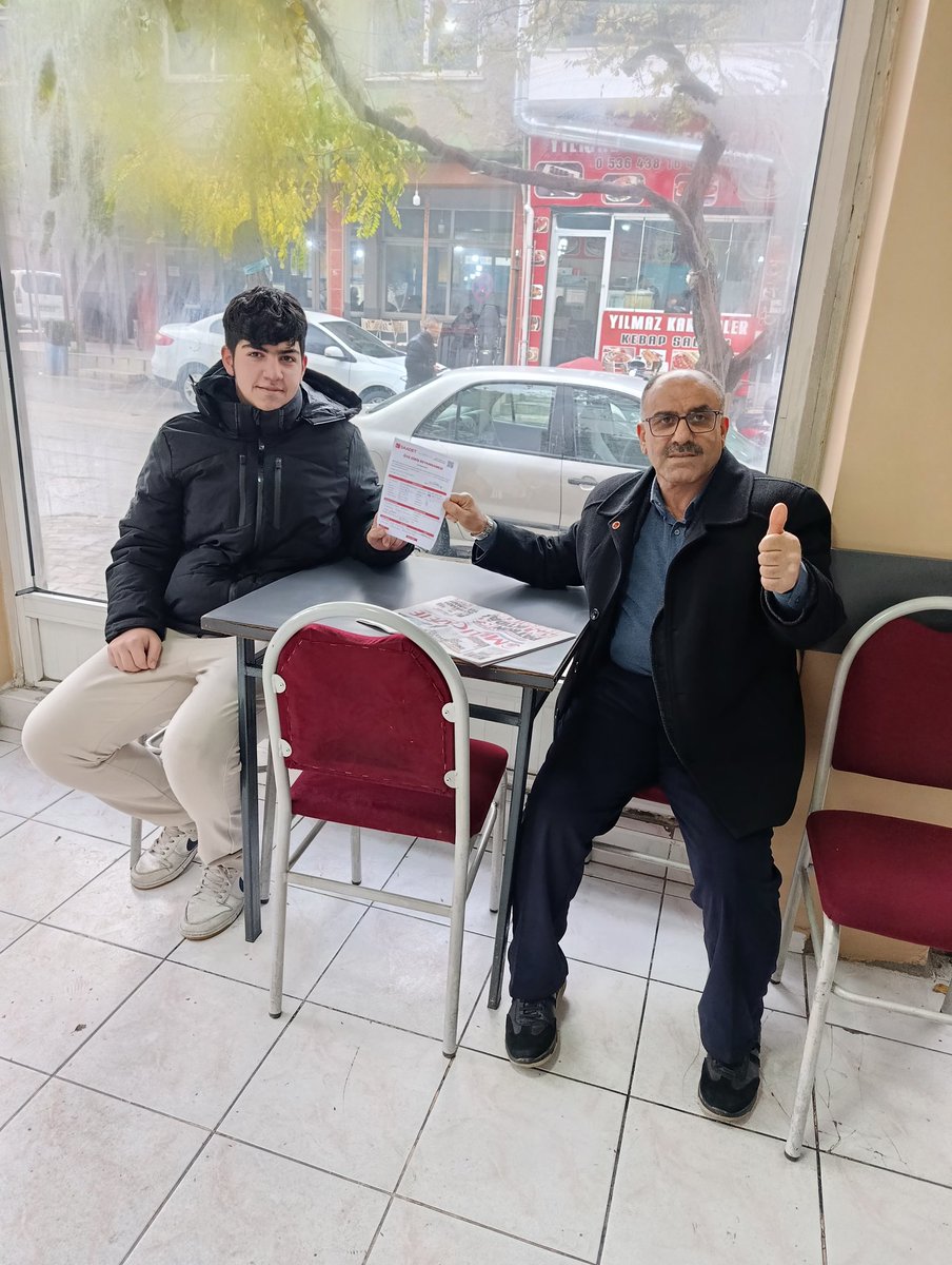 Saadet partisi yıldırım ilçe teşkilatı 
Olarak Üye kaytlarımız hızla devam etmekte Ömer DOĞAN  kardeşimizi
De Üye yaptık hayırlara vesile olsun