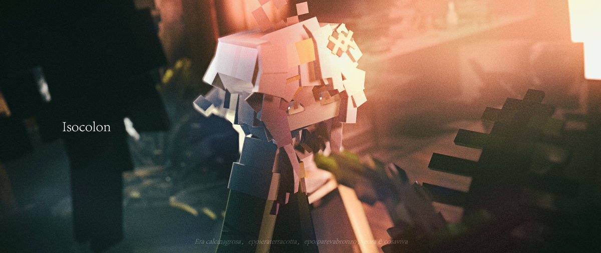 LBlae40067's tweet photo. Isocolon
#mineimatorrender #Mine_Imator #3dart https://t.co/hiSt5wutdW