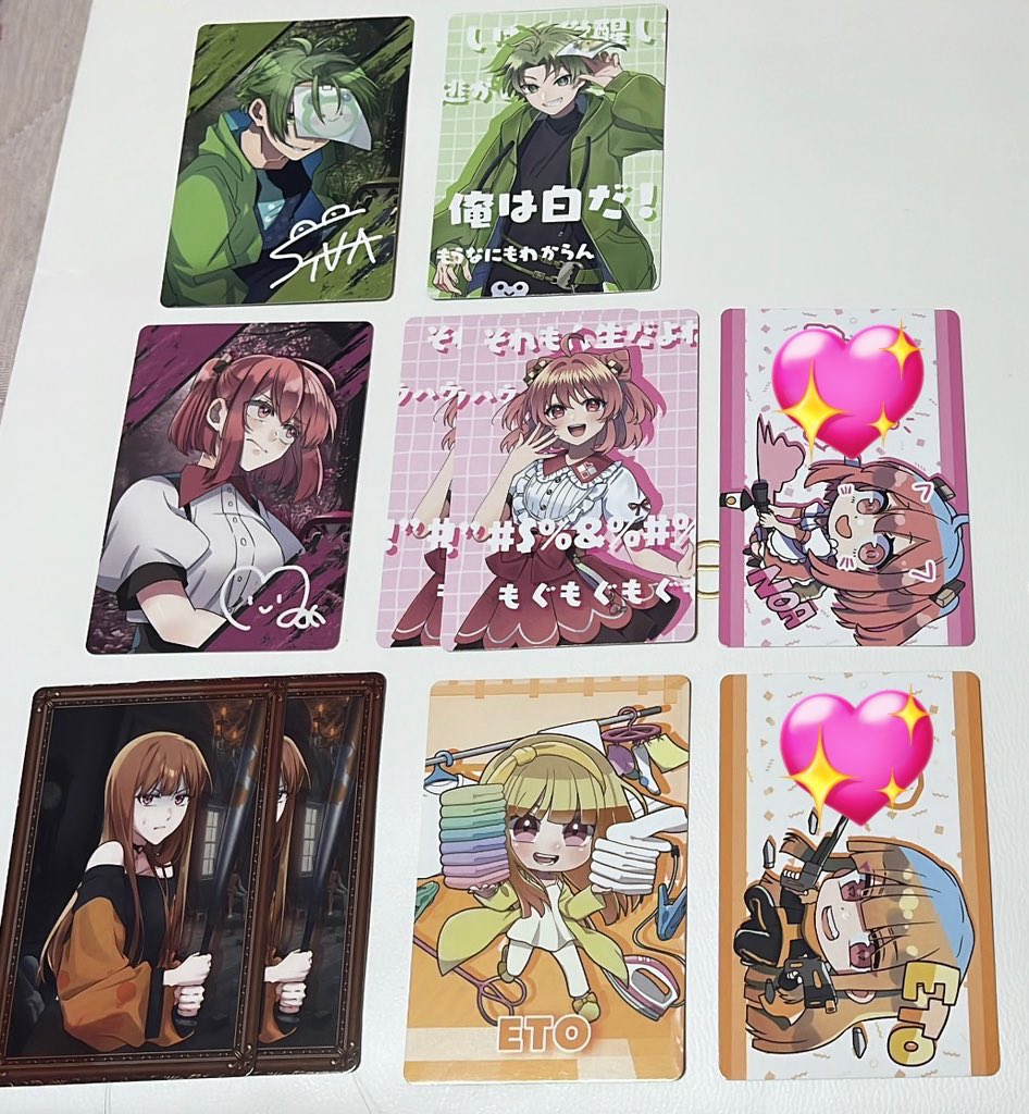♡カラフルピーチ からぴち ♡ ♡展示会 グッズ トレカ ♡ 【譲】画像