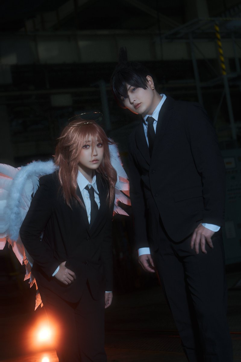 ⚠︎Chainsaw Man cosplay⚠︎

Aki Hayakawa &amp; Angel Devil
 THX📸<a href="/KoyoyoDD/">Koyo</a> 

#ChainsawMan #ChainsawManCosplay
#cosplay #コスプレ
