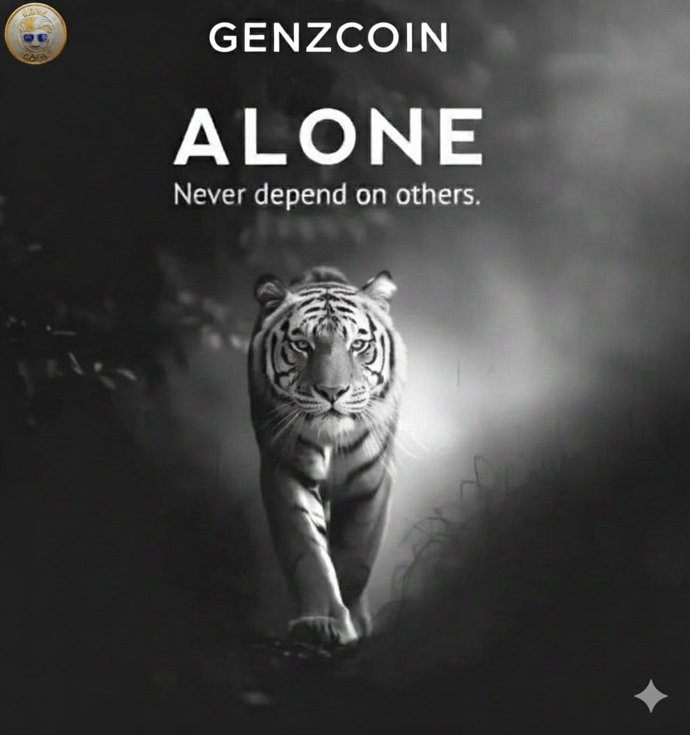 theGenzArmy's tweet image. 🔥💪 GenZCoin Stands Alone — And Stands Brave 💪🔥
No shortcuts.
No copy-paste.
Just strong fundamentals and fearless vision.

When the basics are right, the future builds itself. 🚀✨
This is GenZCoin.

#GenZCoin #StrongFundamentals #BraveProject #CryptoFuture