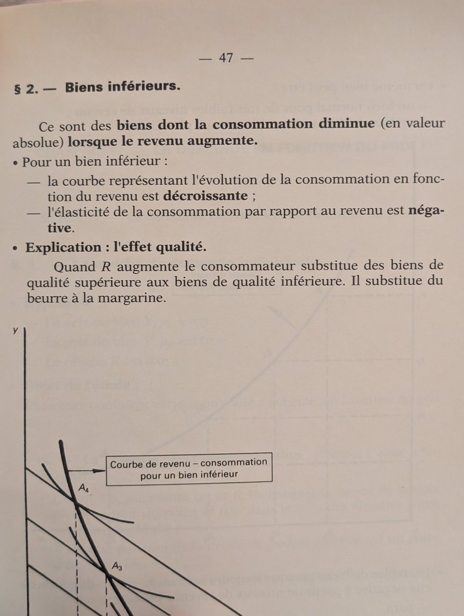 Des économistes français expliquant la notion de bien supérieur : « Imaginez du beurre... »