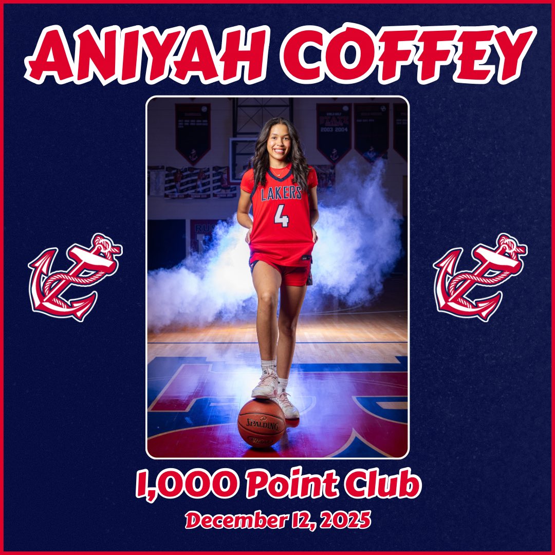 Welcome our newest member of the 1,000 point club, senior Aniyah Coffey!