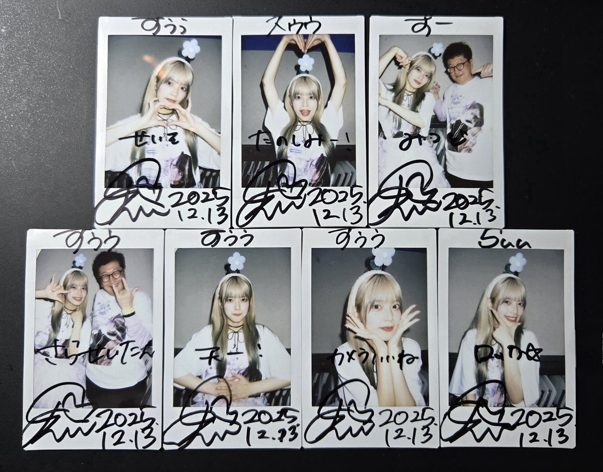 コメサ入りバースデーチェキ 2024バースデー】