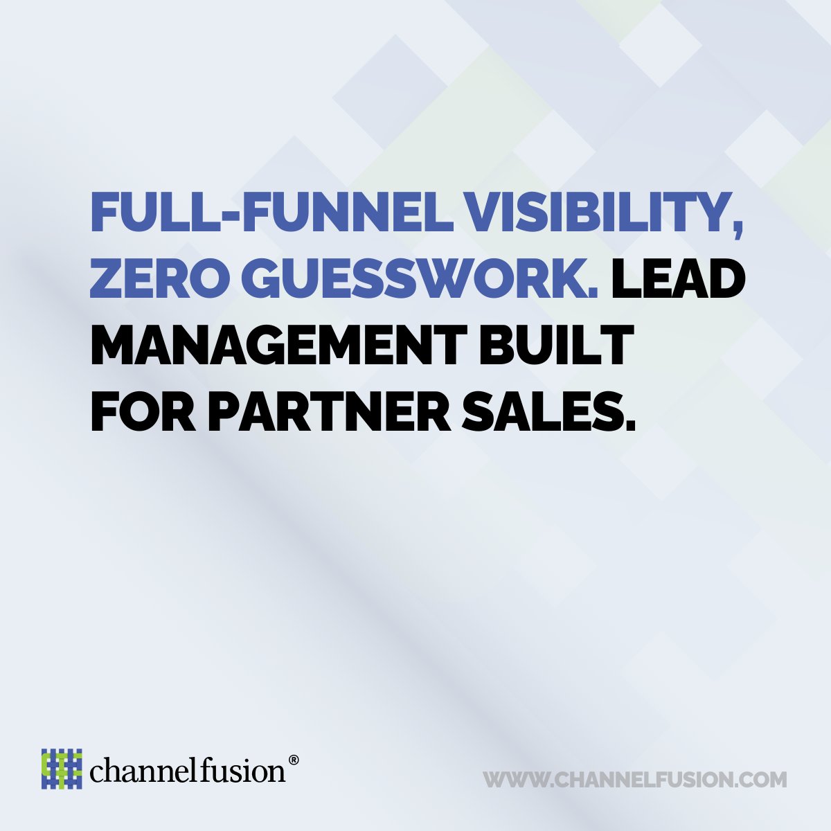 Channel_Fusion's tweet image. Lead gen is step one. Revenue comes from what happens next.

Channel Fusion Leads Management captures, scores, and routes leads fast with CRM integrations and end-to-end tracking, for full funnel visibility and clean attribution.

tinyurl.com/yhpdpkdc

#LeadManagement