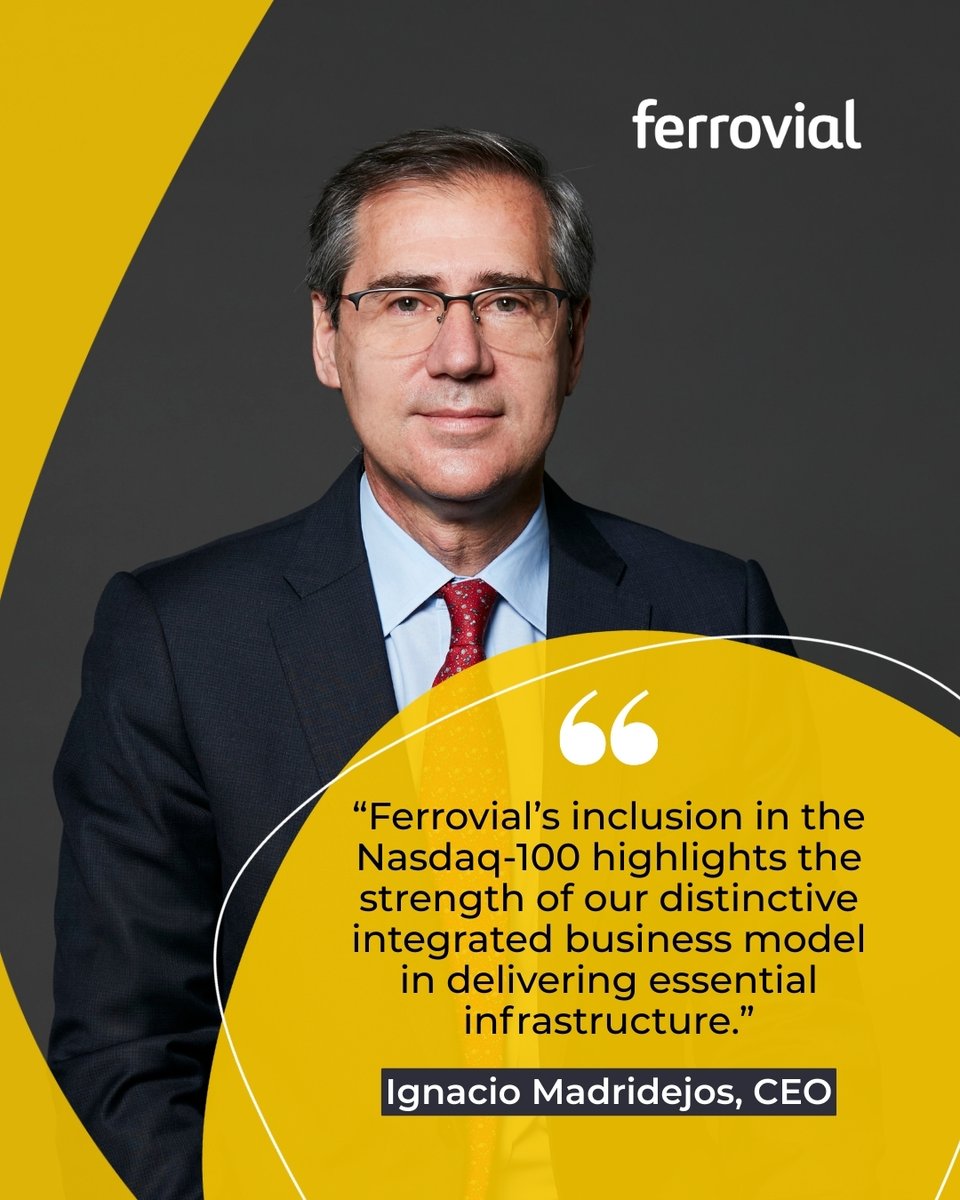 Ferrovial tweet media