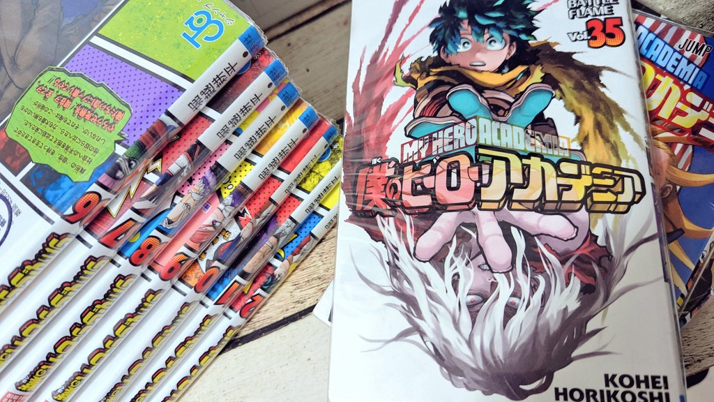 僕のヒーローアカデミア、35巻まで読んだ