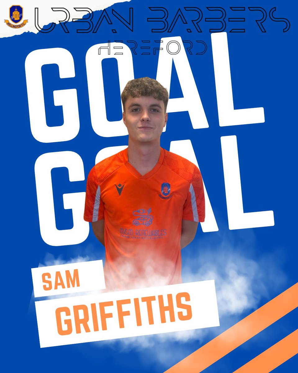 WellingtonFC1's tweet image. 4” GOOOOAAAALLLL!!

🔴0-1🍊

Great start, shift the ball behind. Dixo works hard. Slot across the back for Griffiths to slot in!

UTW🍊

#TangerineArmy