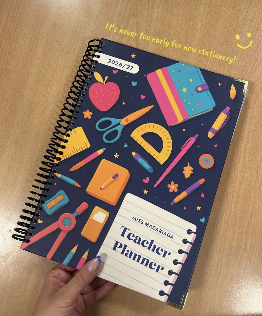 Tidy Think Educator Planners tweet media