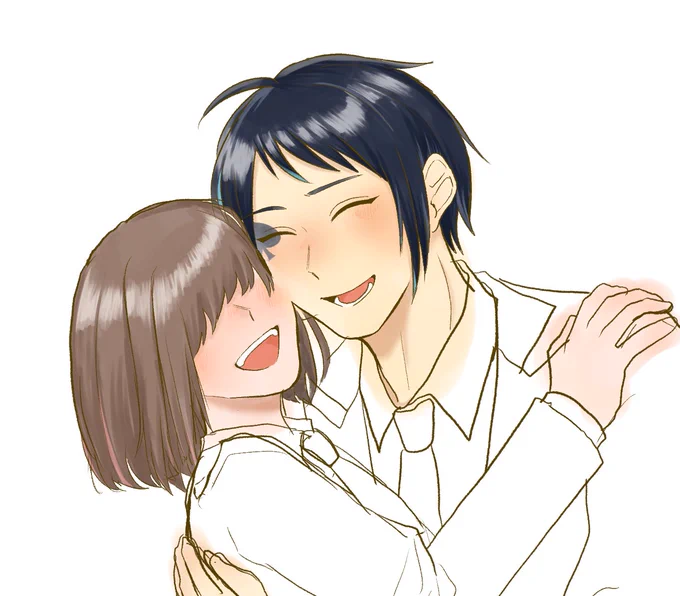 らくがき監 近すぎてほっぺがくっついちゃう表現好き