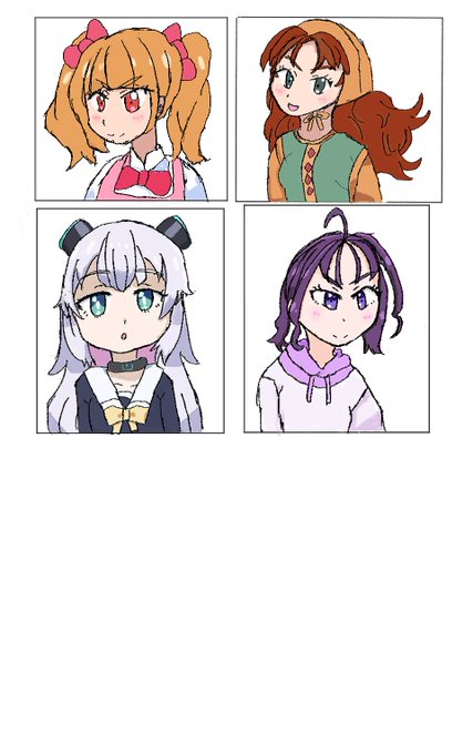 ころうの落書き
液タブ練習
アルマちゃんとこころちゃん
昨日の続き あと二人くらい入るかな 