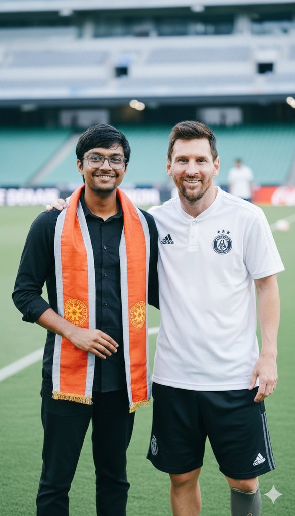 Rushik__'s tweet photo. Had a privilege to meet this random person at Hyderabad uppal stadium today 😅 https://t.co/e1htpBHu9f