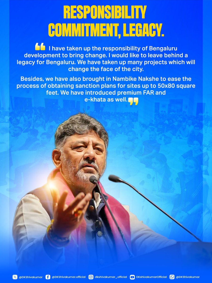 DK Shivakumar tweet media